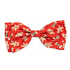 The Worthy Dog Gingerbread Bones Bow Tie
