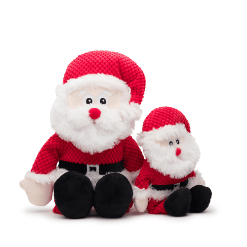 Fabdog Floppy Santa Dog Toy