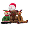 Fabdog Floppy Santa Dog Toy