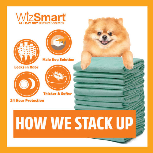 WizSmart Earth Friendly Ultra Dog Pads (8 cups)