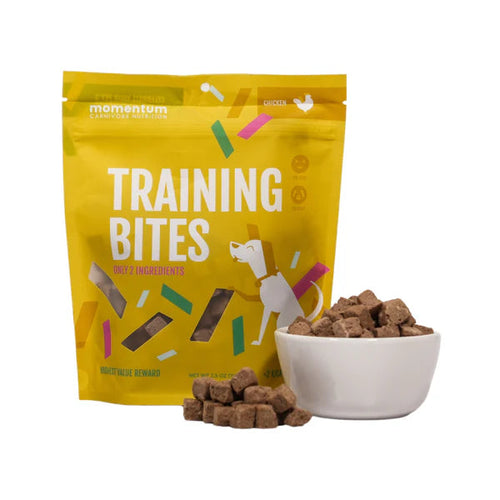 Momentum Carnivore Nutrition Freeze-Dried Chicken Bites Dog Treats