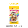 Weruva BFF Toodzies Chicken Flavor Crunchy Cat Treats