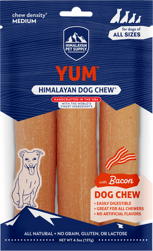 Himalayan Dog Chew YUM Bacon Dog Treats
