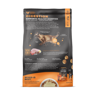 Tiki Cat® Solutions™ Digestion Baked Kibble: Lamb & Egg Recipe Dry Cat Food