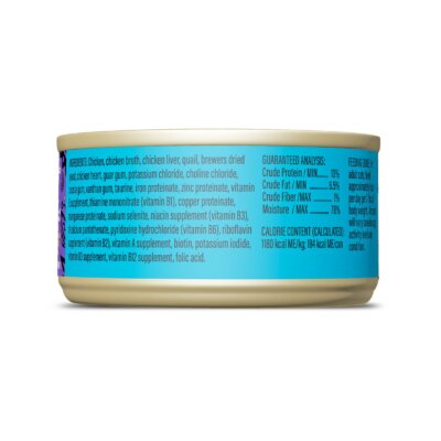 Tiki Cat™ After Dark® Pâté Chicken & Quail Egg Recipe in Chicken Broth