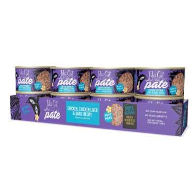 Tiki Cat™ After Dark® Pâté Chicken & Quail Egg Recipe in Chicken Broth