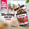 Palz & Co Birddog Duck Feet Chews (No Nails) Dog Treat
